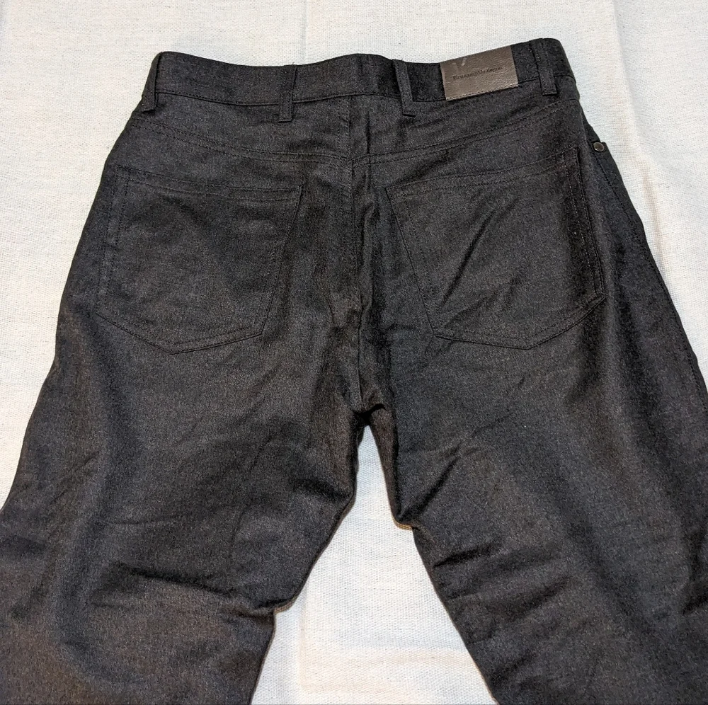 Wool Zegna pants mens 32 27 - Picture 9 of 16